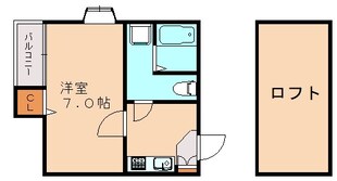 ピュア吉塚拾番館の物件間取画像